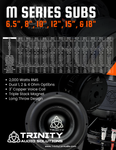 Trinity M Series 8" Subwoofer 500 Watts RMS