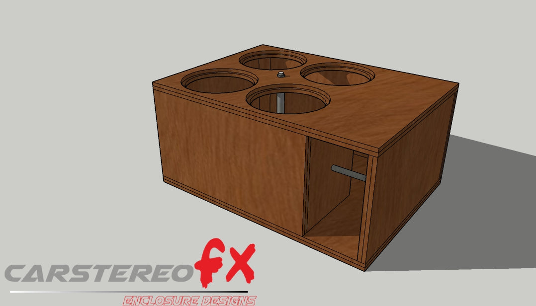 Bespoke Enclosure Design Ported CarstereoFX