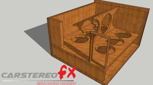 6) JVF 3.3 15s 4th Order Subwoofer Box Plans – CarstereoFX